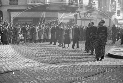 Traslado de los restos de Jose Antonio a El Escorial