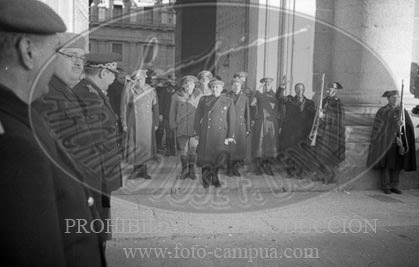 Traslado de los restos de Jose Antonio a El Escorial