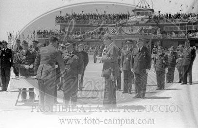 Despedida de la Legión Cóndor en León