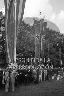Llegada de la Legión Cóndor a Hamburgo