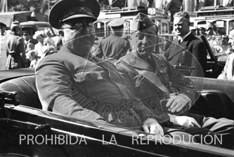 Llegada de la Legión Cóndor a Hamburgo