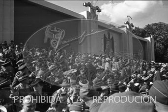 Llegada de la Legión Cóndor a Hamburgo