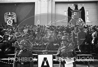 Llegada de la Legión Cóndor a Hamburgo
