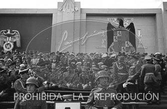 Llegada de la Legión Cóndor a Hamburgo