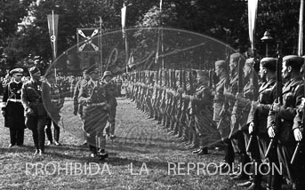 Llegada de la Legión Cóndor a Hamburgo