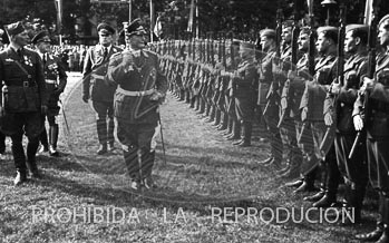 Llegada de la Legión Cóndor a Hamburgo
