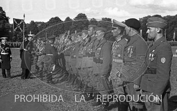 Llegada de la Legión Cóndor a Hamburgo