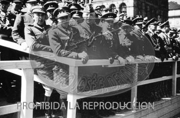Desfile de la Legión Cóndor en Berlin