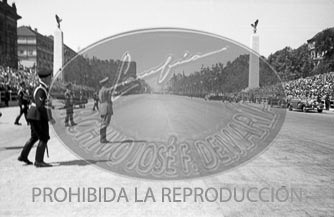 Desfile de la Legión Cóndor en Berlin
