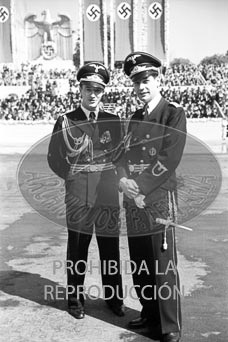 Desfile de la Legión Cóndor en Berlin