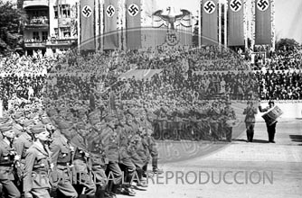 Desfile de la Legión Cóndor en Berlin