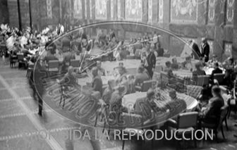 Los generales españoles con Hitler
