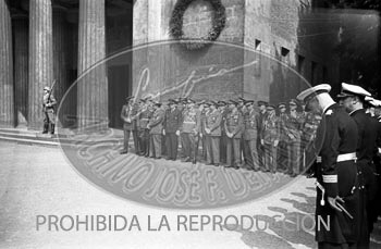 Homenaje a la Legión Cóndor. Homenaje a los caídos