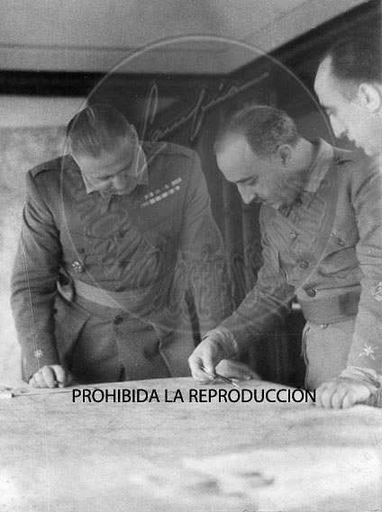 Franco ante los mapas, Terminus