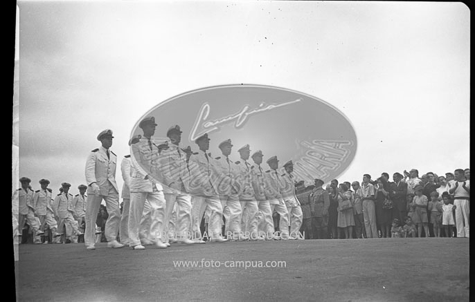 Inauguración del monumento a los Caidos del Baleares 16 junio 1941