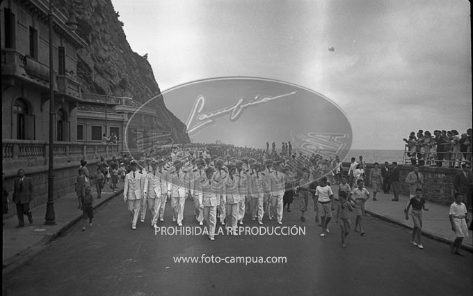 Inauguración del monumento a los Caidos del Baleares 16 junio 1941