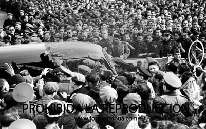 Visita de Franco a Barcelona en 1942