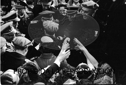 Visita de Franco a Barcelona en 1942