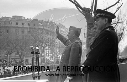 Visita de Franco a Barcelona en 1942