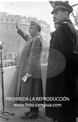 Visita de Franco a Barcelona en 1942