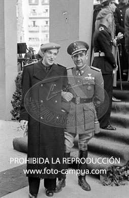 Visita de Franco a Barcelona en 1942