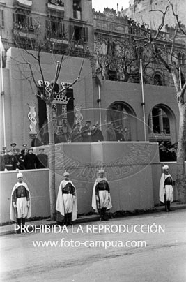 Visita de Franco a Barcelona en 1942