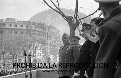 Visita de Franco a Barcelona en 1942