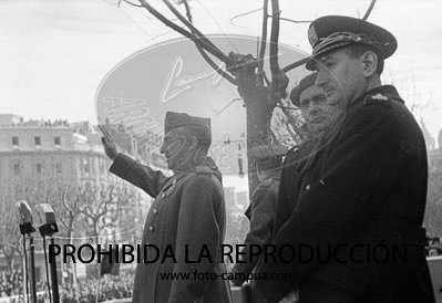 Visita de Franco a Barcelona en 1942