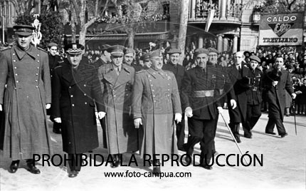Visita de Franco a Barcelona en 1942
