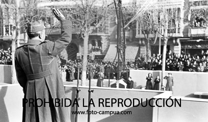 Visita de Franco a Barcelona en 1942