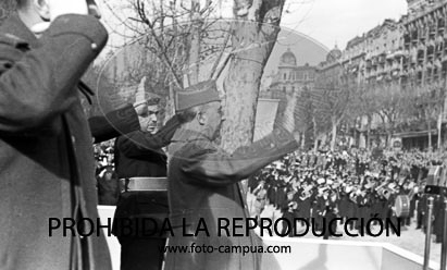 Visita de Franco a Barcelona en 1942