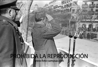 Visita de Franco a Barcelona en 1942