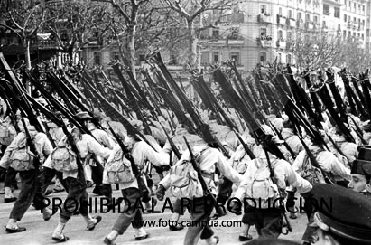 Visita de Franco a Barcelona en 1942