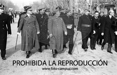 Visita de Franco a Barcelona en 1942
