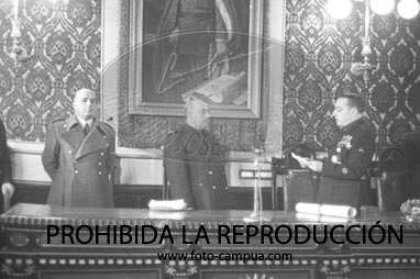 Visita de Franco a Barcelona en 1942