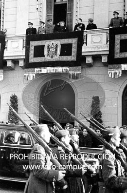 Visita de Franco a Barcelona en 1942
