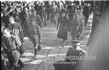 Franco visita Sevilla. 10 febrero de 1942