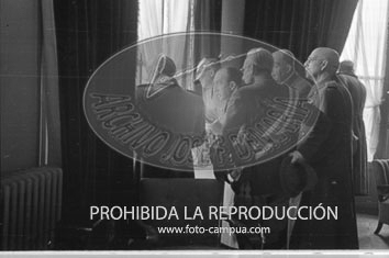 Franco visita Sevilla. 10 febrero de 1942
