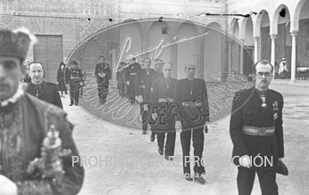 Franco visita Sevilla. 10 febrero de 1942
