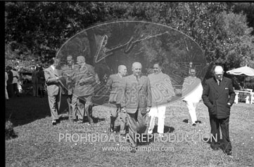 Visita de Franco a La Coruña, 1942