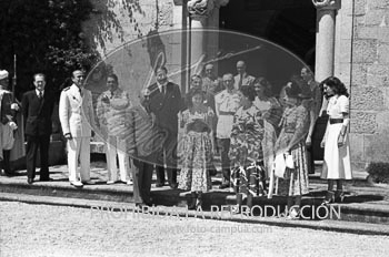 Franco en el Pazo de Meirás
