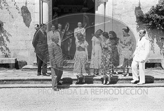Franco en el Pazo de Meirás