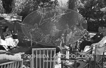 Franco en el Pazo de Meirás