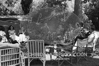 Franco en el Pazo de Meirás