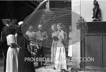 Franco en el Pazo de Meirás