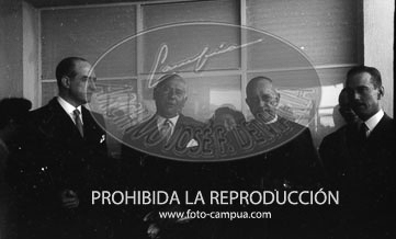 llegada de Franco a Barajas