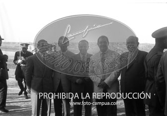 llegada de Franco a Barajas