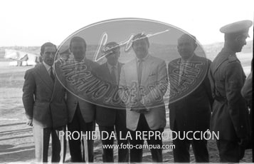llegada de Franco a Barajas