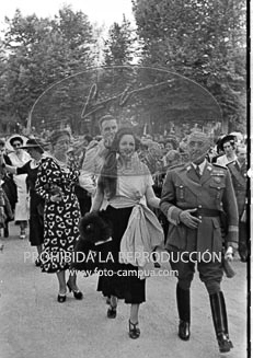 Fiesta del 18 de Julio de 1948, La Granja