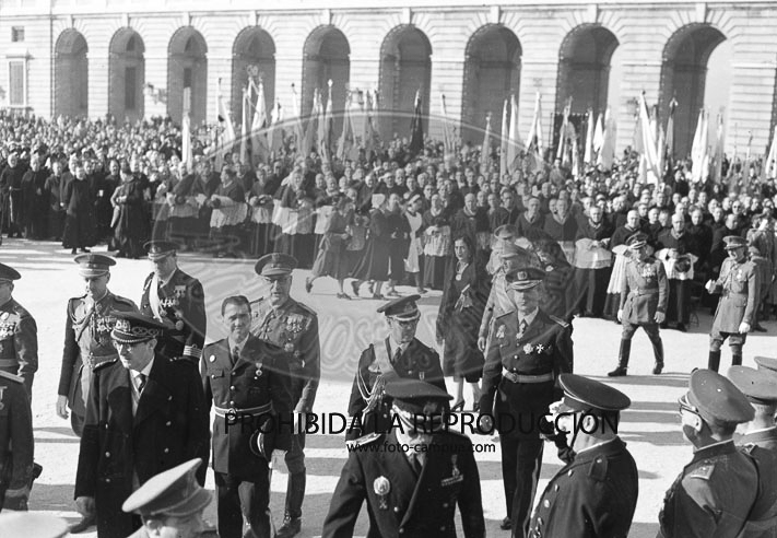 Coronación de la Virgen de La Almudena, 10 de noviembre de 1948